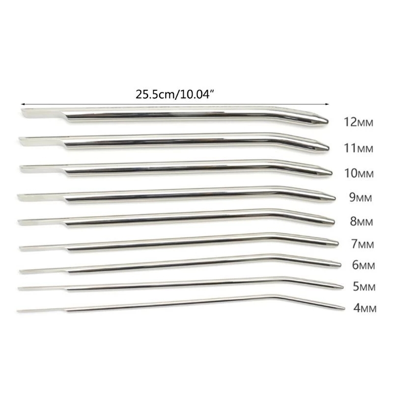 Edelstahl Harnröhren Sound Katheter Dilatator Metall Pferd Auge Penis Plug Training Männliche Masturbation Kit Sex Spielzeug Für Männer