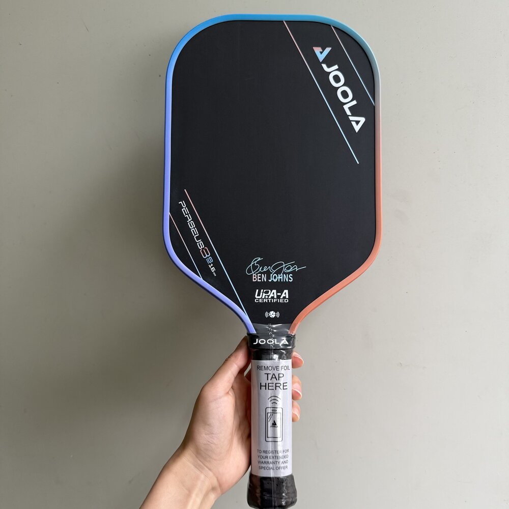 JOOLA Perseus Pro Player Pickleball Paddle Gen 3, сотовый сердечник, заряженная поверхность T700, углеродное волокно, одобренная USAPA, спортивная падель