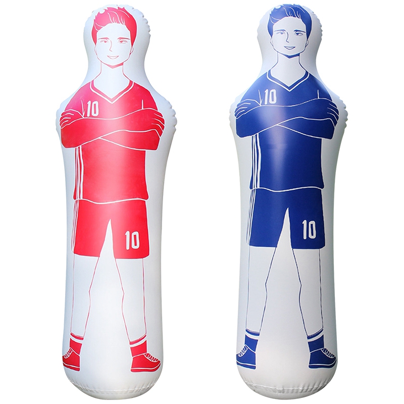 160cm novo pvc adulto inflável treinamento de futebol gol ar treinamento manequim ferramenta parede inflável