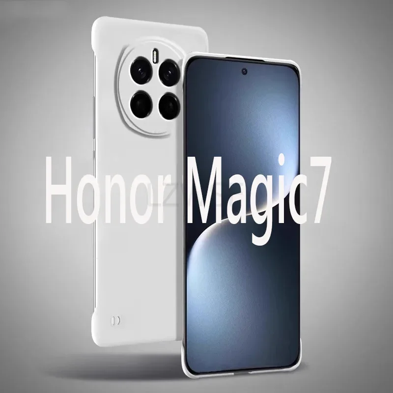 Безрамный тонкий матовый жесткий чехол для телефона из ПК для Honor Magic 7 Lite 7 Pro 6 5 Pro, противоударный чехол Fundas для Honor X9C Smart X7C X60