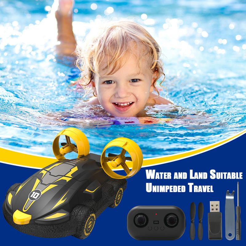 Samochód zdalnie sterowany dla dzieci Przenośny samochód RC Wodoodporny Drift Auto Fast Drone Boat Hovercraft Vehicle Stunt Auto For Boys Girls