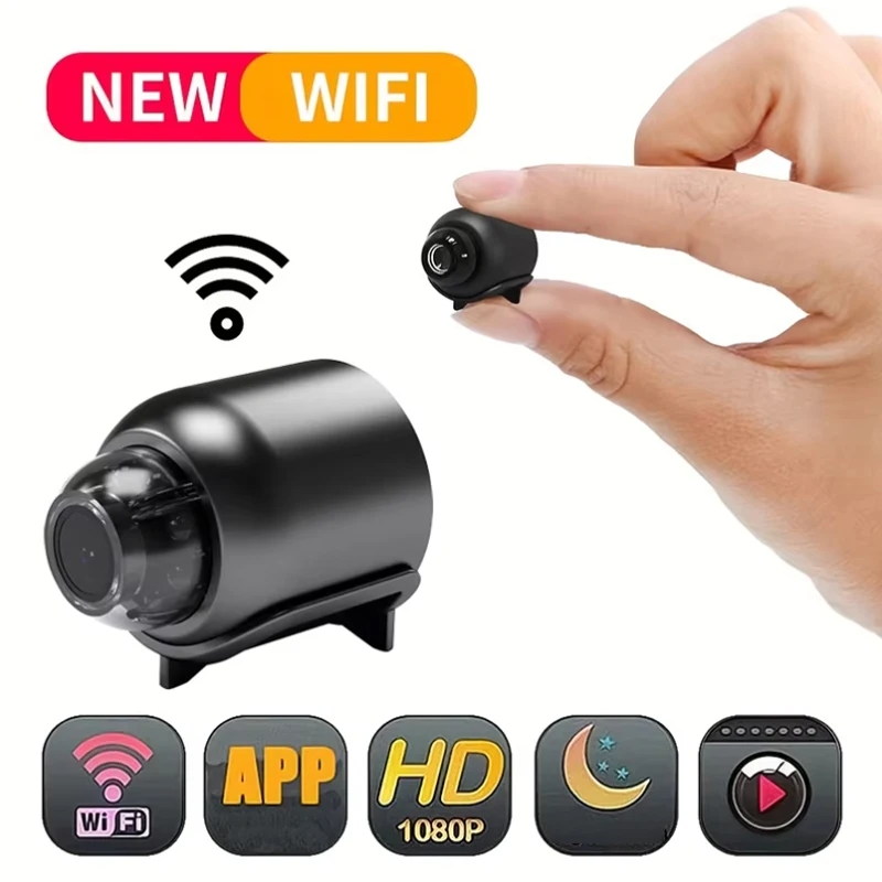 Nueva Mini cámara X5 1080P visión nocturna clara cámaras Premium portátiles ligeras detección de movimiento cámara de vigilancia inalámbrica