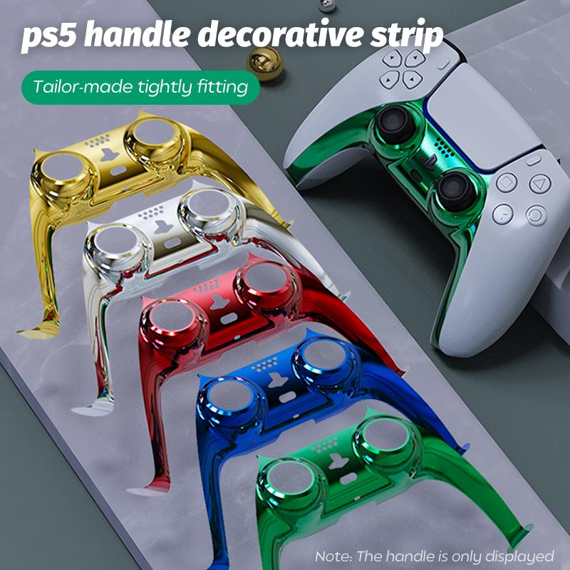 Controlador de camuflaje, mango de Joystick, tira decorativa, accesorios para mando de PS5, tira decorativa, cubierta de carcasa de mando