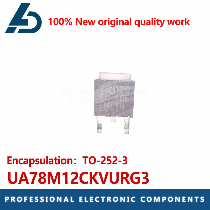 UA78M12CKVURG3 package TO-252-3 500mA, 25V linear voltage regulator