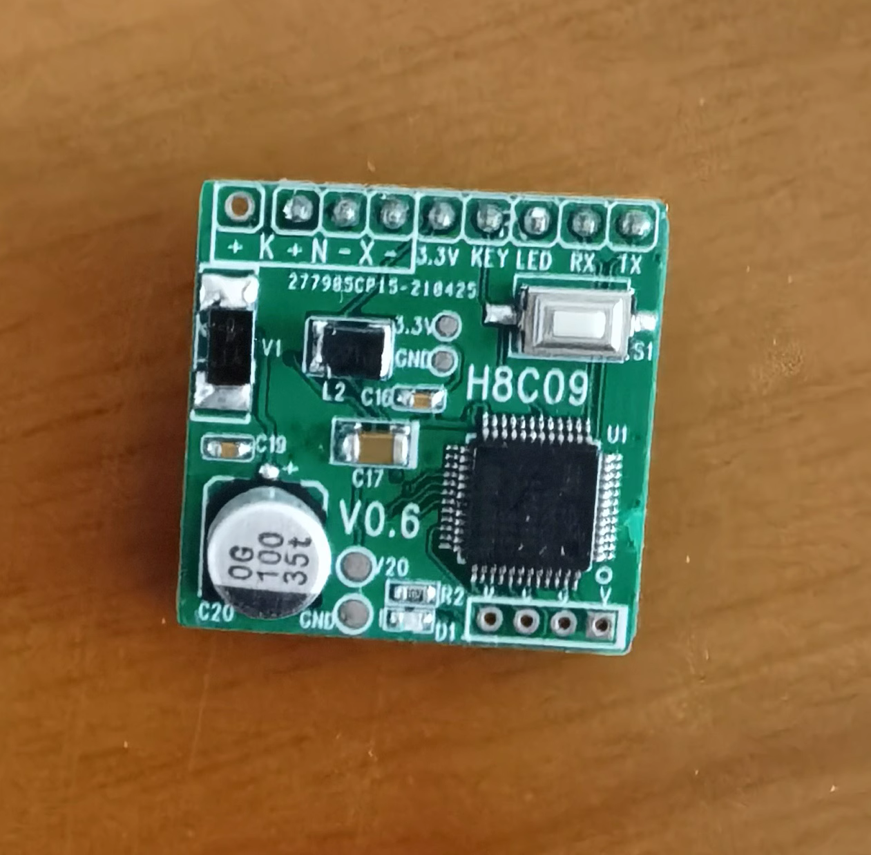 Módulo de desarrollo secundario KNX tpuart2
