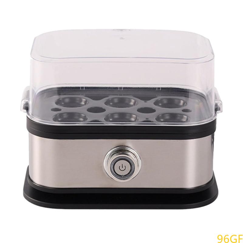 96GF Space Saving Eggs котел 200 Вт Автоматическая плита 6 емкость яиц электрический паровщик многофункциональный кухонный