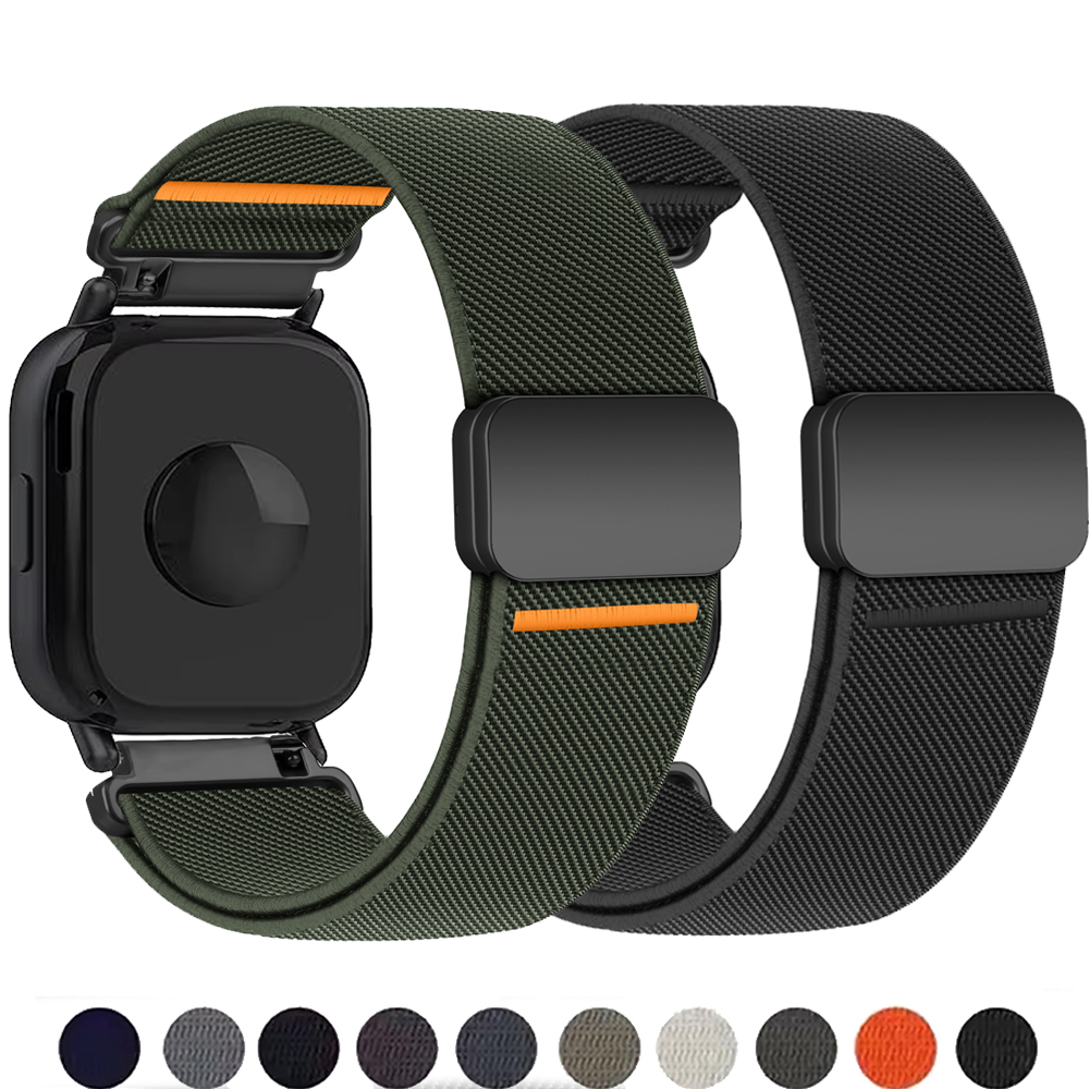 Ремешки для часов 22 мм для Redmi watch 5 active/5 lite, ремешок для часов, магнитный нейлоновый браслет correa Xiaomi Redmi watch 5, активный ремешок