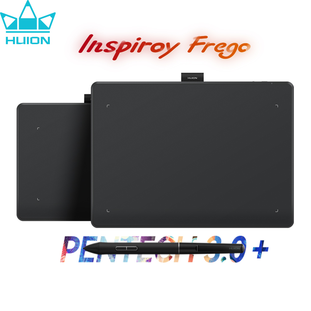 Huion Inspiroy Frego S/M Wireless Graphics Tablet Bluetooth Connection Long-Lasting Digital Drawing Tablet IOS Android Supported