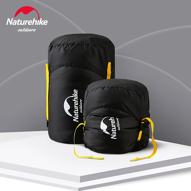 Компрессионный мешок Naturehike для спального мешка 3-4 кг, брызгозащищенный, многофункциональный, для кемпинга, путешествий, портативный мешок для хранения аксессуаров
