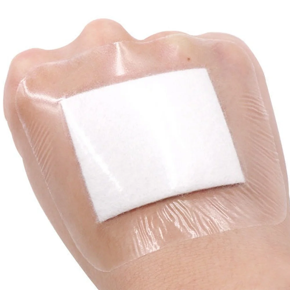 20 unidades/pacote à prova dwaterproof água band aid curativo médico transparente estéril fita ferida filme do plutônio gesso adesivo