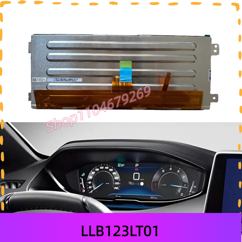 12,3-дюймовый ЖК-экран LLB123LT01 для Citroen C4 Picasso 9808851580 9815286580, Spacetourer, Peugeot 3008, автомобильная GPS-навигация