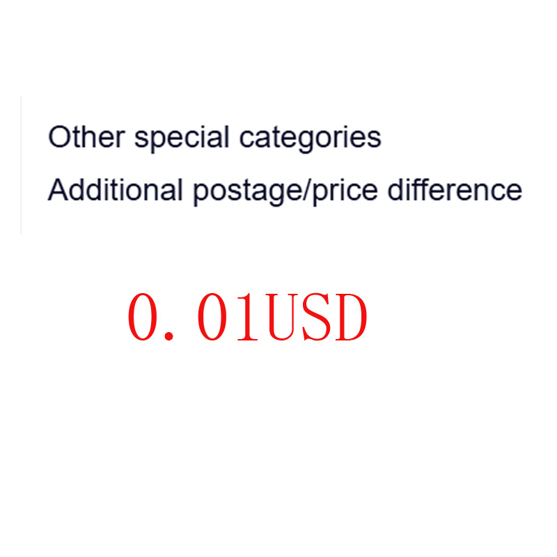 Altre categorie speciali Differenza di spedizione/prezzo aggiuntiva