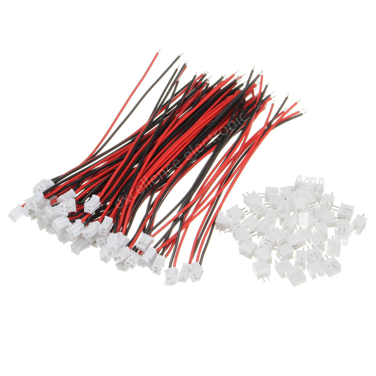 20 BỘ Mini Micro JST 2.0 PH-Pin Nối cắm với Dây Cáp 100 MÉT