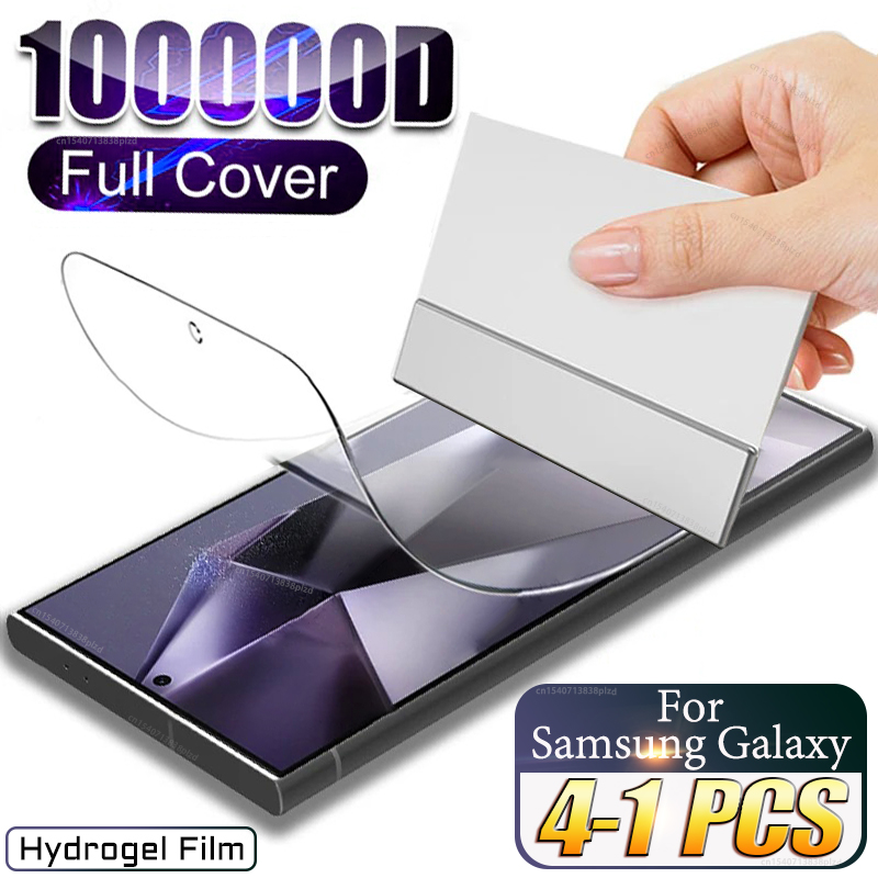 Pellicola idrogel per Samsung Galaxy S25 S24 S23 S22 S21 S20 Plus Ultra protezione schermo Nota 20 10 9 S10 S9 Lite FE S10E S20FE 5G