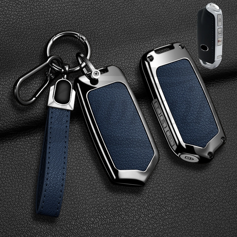 Étui pour clé télécommande de voiture, chaîne de couverture pour Kia Stinger, accessoires de voiture Stinger GT GT Elite GT Limited K9, protection de clé