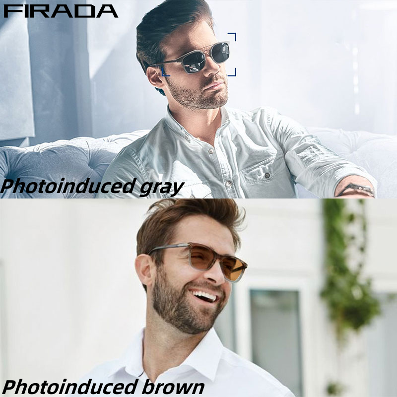 FIRADA 1.56 1.61 1.67 1.74CR-39 Krasbestendig Asferisch Optisch Recept Bijziendheid Lezen Meekleurende Zonnebril Lens