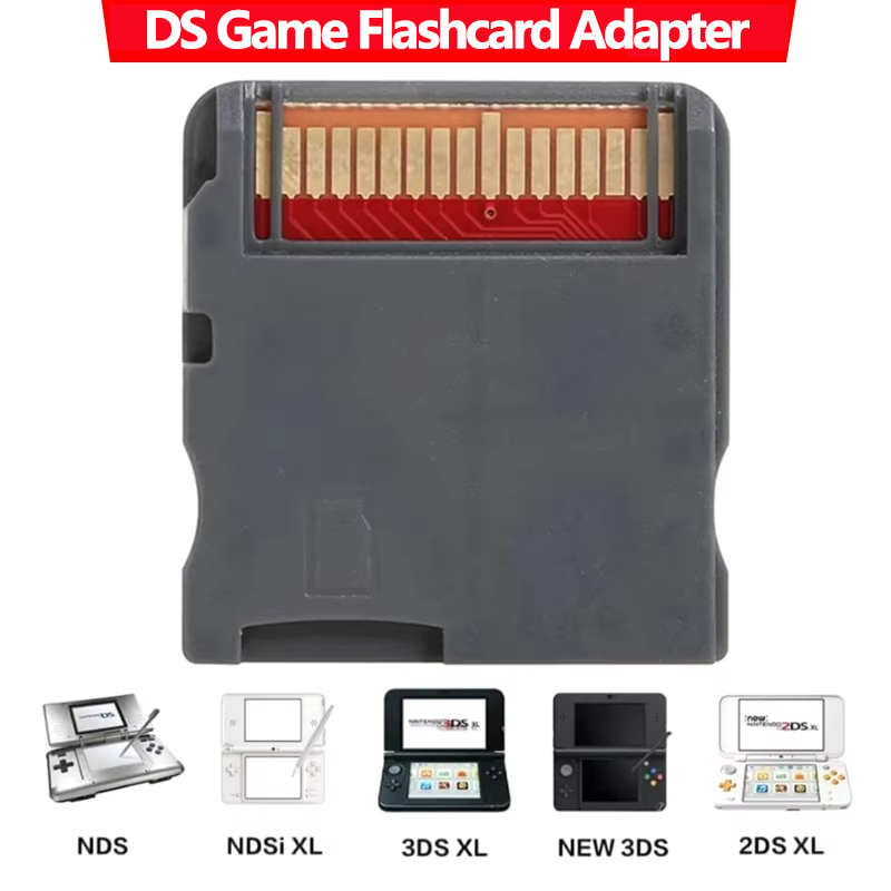 Adapter do kart pamięci DS Game Flashcard do retro gier wideo, możliwość własnego pobrania kart pamięci dla Nintendo 3DS NDS MD GB GBC FC PCE
