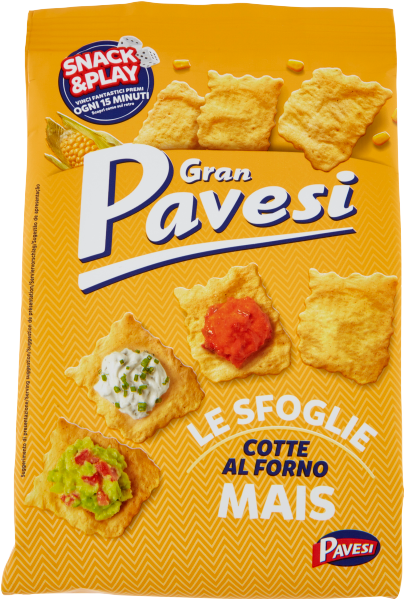 Corn crackers le Sfoglie al Mais 150g - Pavesi