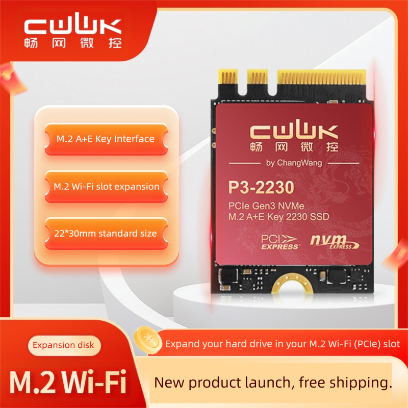 CWWK M.2 A+E Llave 2230 SSD