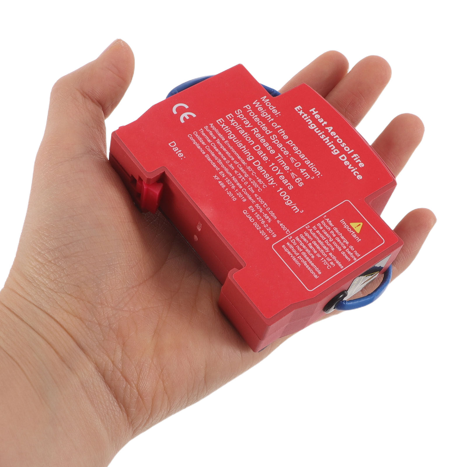 Automatic Aerosol Extinguishing Device For Vehicles Distribution Box Auto Extinguisher For Car Engine Home Garage Office 10g