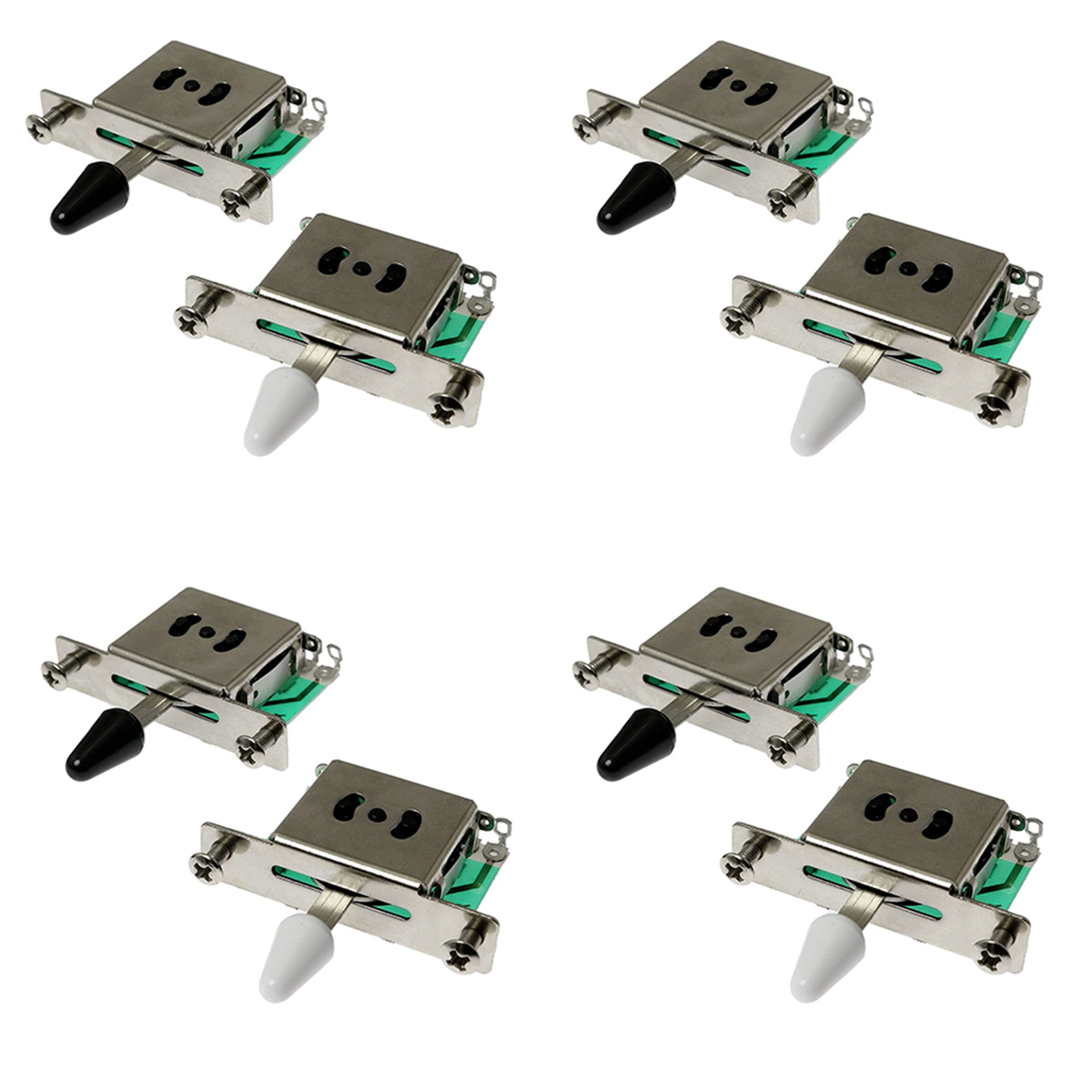 A71P 8 unidades interruptor seletor de captador de 5 vias para interruptores de mudança de guitarra elétrica série /SQ