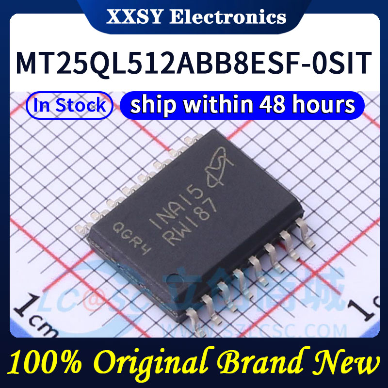 MT25QL512ABB8ESF-0SIT 재고 있음 100% 원본 및 신규