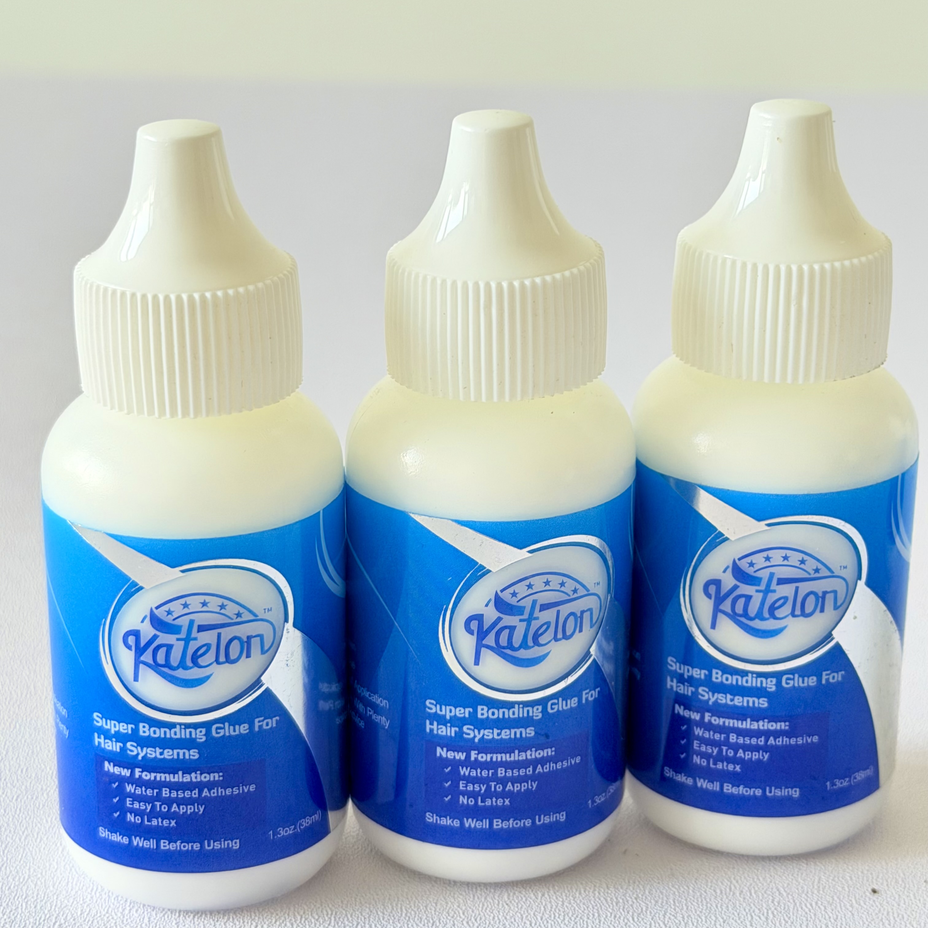 1 unidad de pegamento de secado rápido para pelucas, 38 ml, adhesivo resistente al agua de fijación fuerte para pelucas con encaje frontal y postizos.