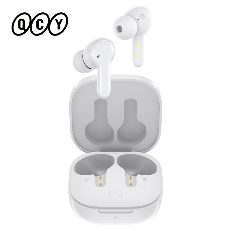 QCY T13 Bezprzewodowe słuchawki Bluetooth z 4 mikrofonami ENC HD Call Headset V5.1 TWS Earphone Touch Control Earbuds Długi czas czuwania 40H