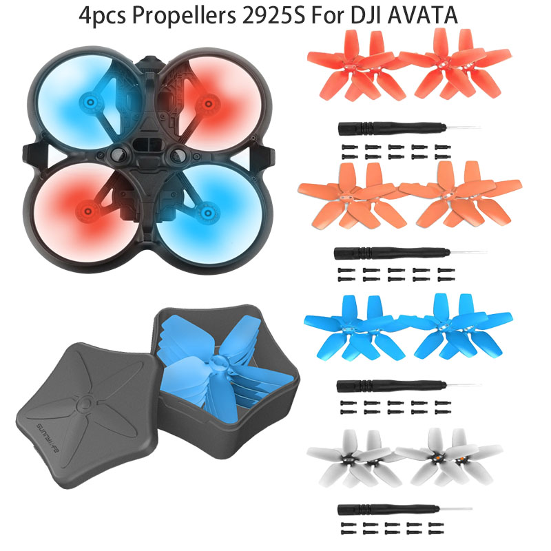 4 Stuks Propellers 2925 Vervangende Reserveonderdelen Voor Dji Avata Drone-Accessoires