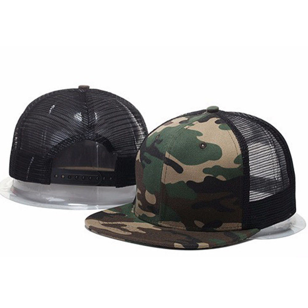 Mannen Caps Platte Hoed Hiphop Snapback Fancy Klinknagel Baseballpet Streetdance Cap Trendy Mesh Vizier Jeugd Jongens Meisjes