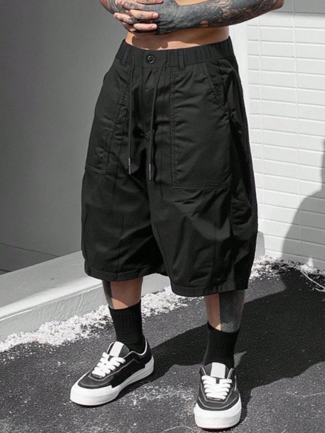 Survêtement décontracté pour hommes, grand pantalon