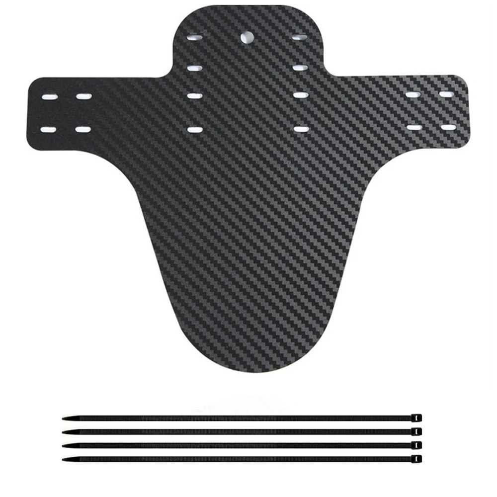 Garde-boue de vélo Portable à motif carbone, garde-boue de vélo de route et de montagne, roue avant et arrière, ultraléger pour vtt