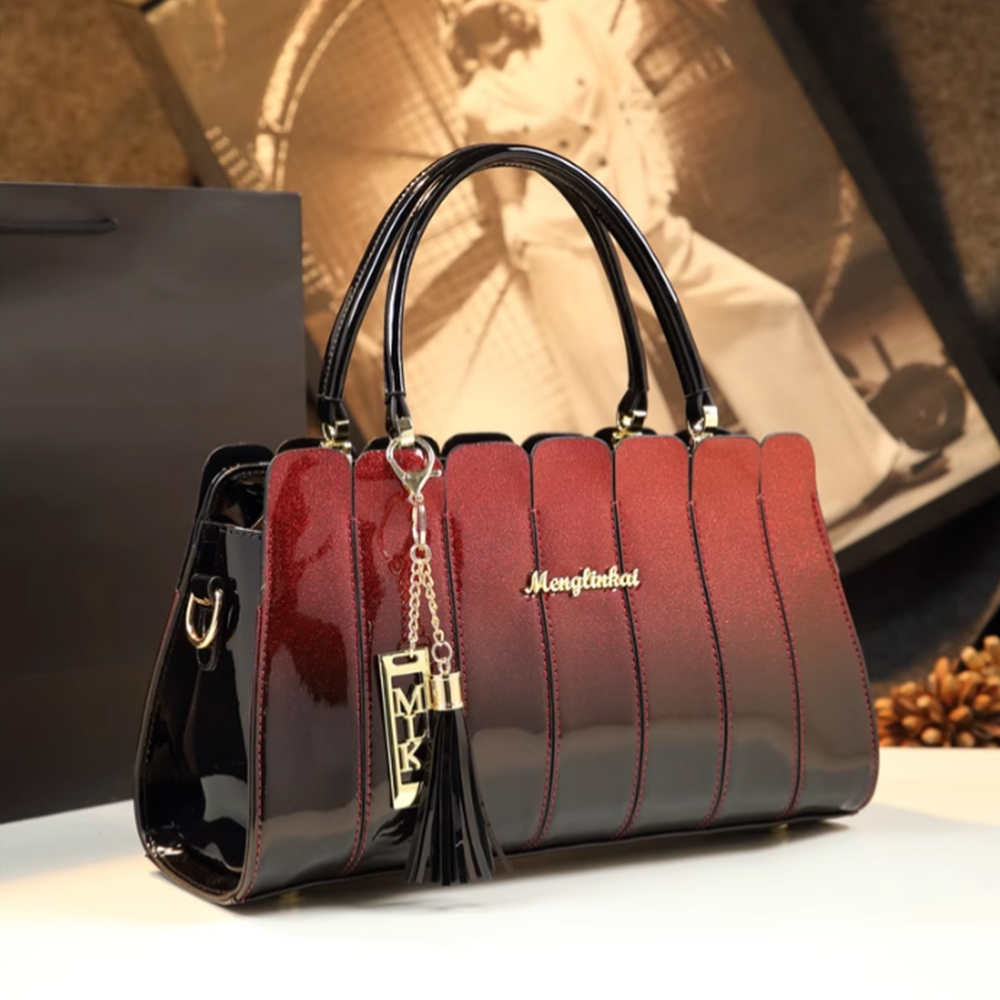 Vintage Large Capacity Tote Bag, Luxury PU Crossbody Bag, Women's Classic Casual Handbag & Shoulder Purse