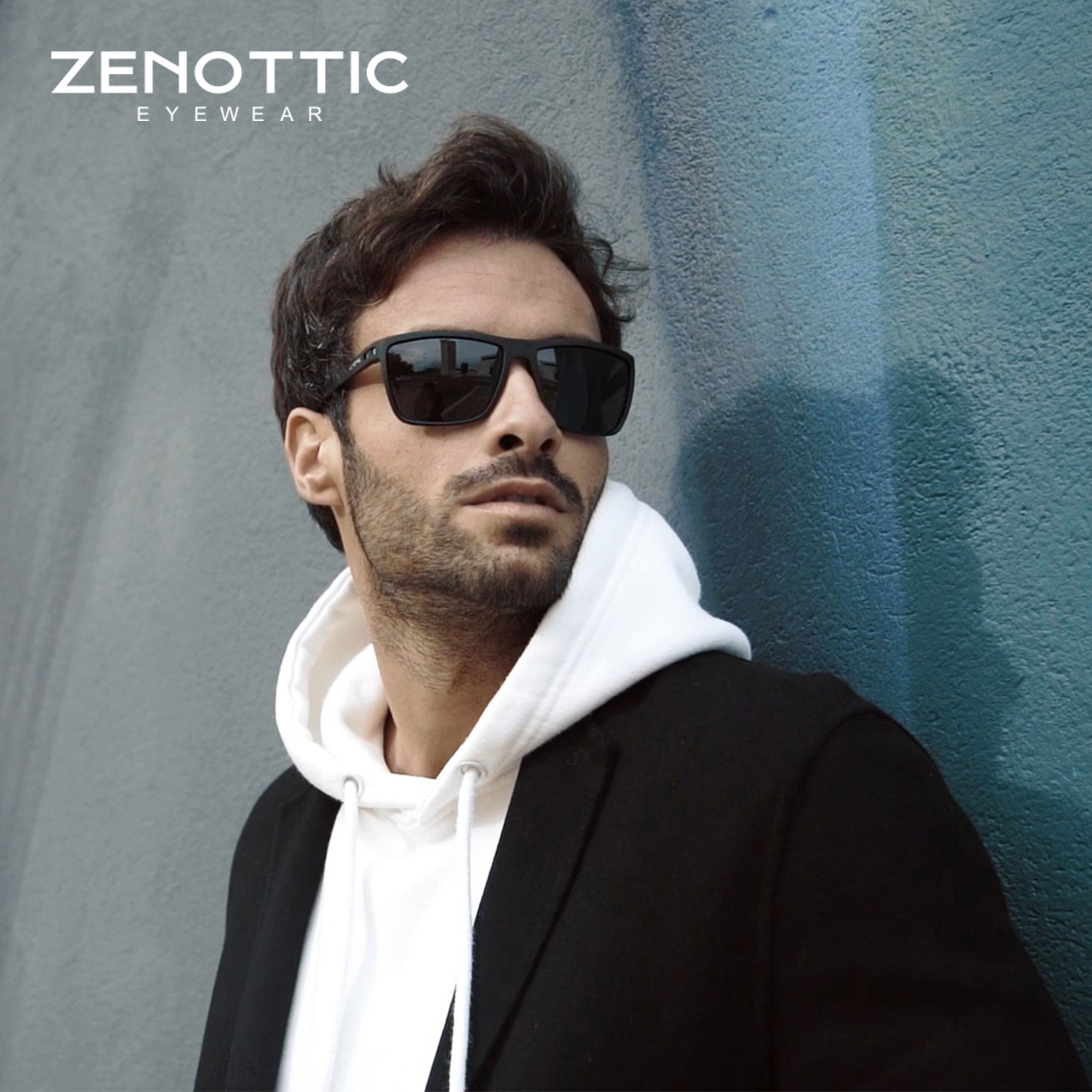 ZENOTTIC ретро квадратные поляризованные солнцезащитные очки модные оттенки для женщин и мужчин ультра легкая оправа TR90 защита UV400 классические солнцезащитные очки