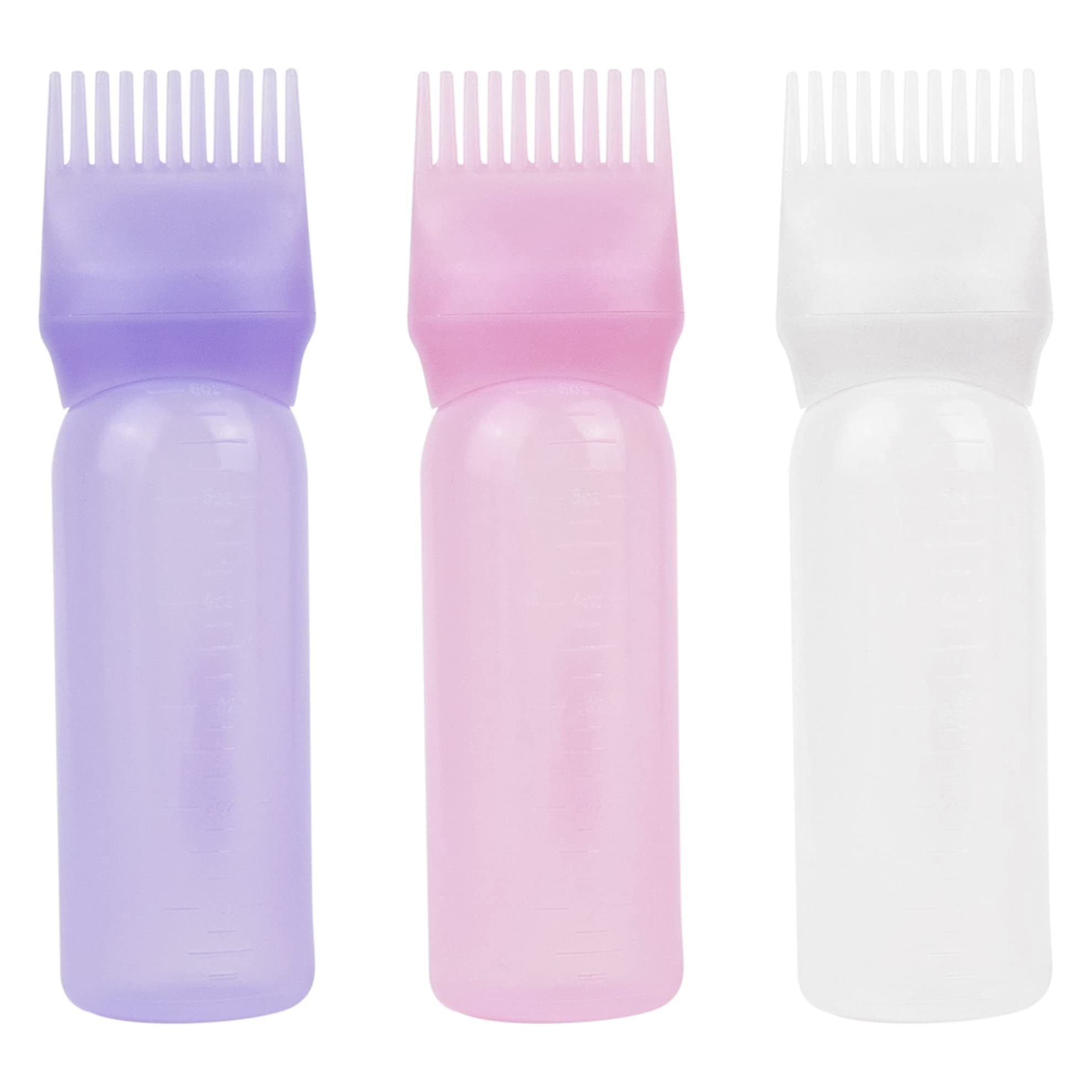 120Ml Haarverf Applicator Olie Applicator Fles Haarborstel Verven Shampoo Fles Salon Kleuring Kappersgereedschap