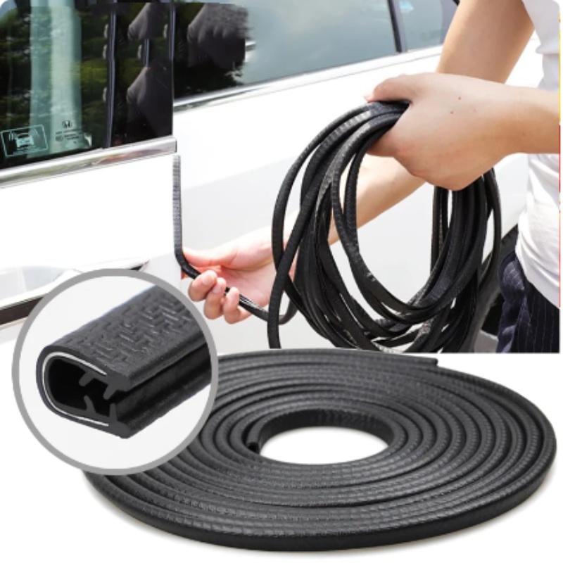 Auto Deur Beschermer Randbeschermers U Vorm Auto Rand Trim Rubber Afdichting Fit Kras Beschermer Strips Afdichting Bescherming Trim Voor De Meeste Auto