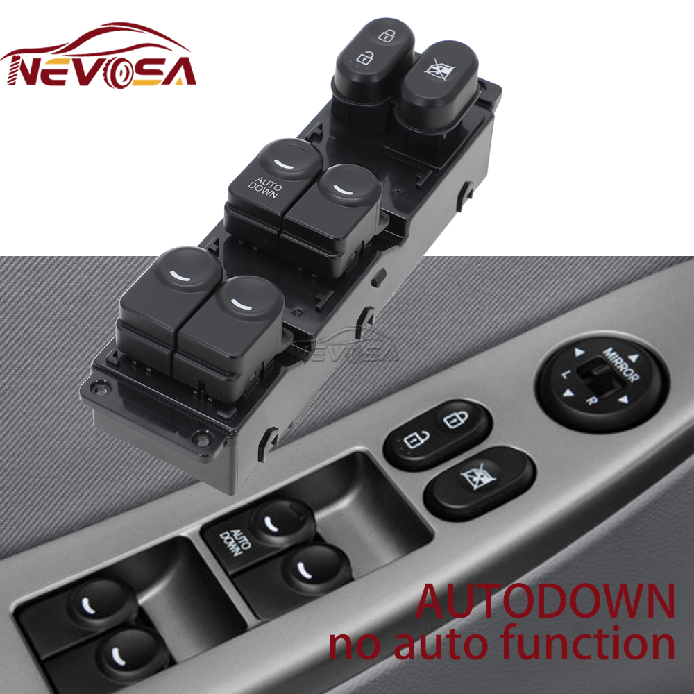 NEVOSA 93570-1R211 для Hyundai Accent 2015 2016 2017, левый передний левый автоматический переключатель стеклоподъемника, детали управления 935701 R211 93570-1R111