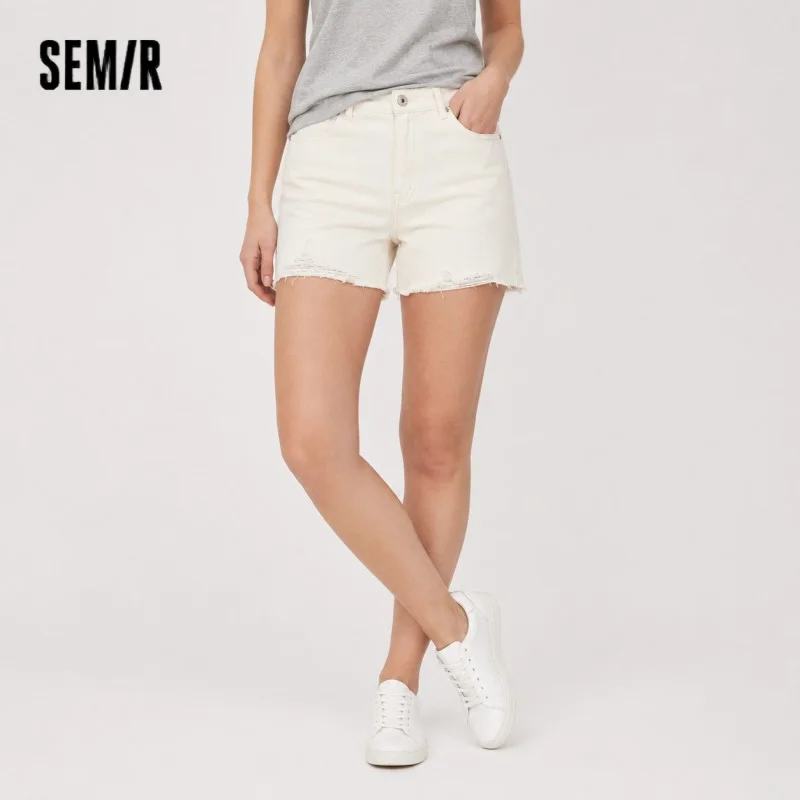 Shorts de Mezclilla para Mujer, Estilo Vintage, Desgastados, Corte en A, Verano 2026, Estilo Urbano, Corte Recto
