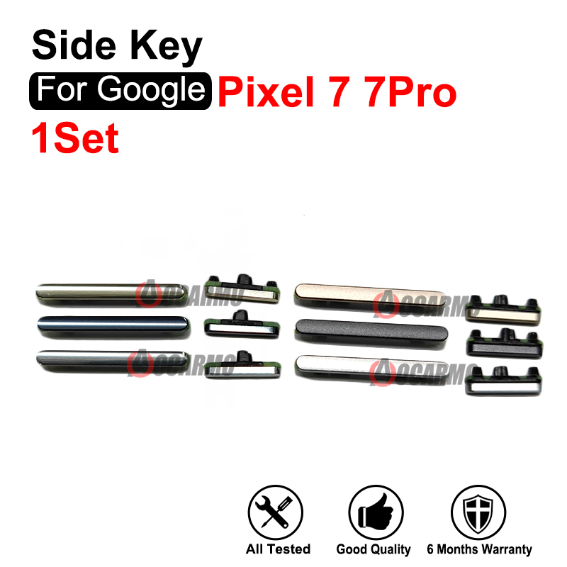 Ersatzteile für Google Pixel 7 7 Pro, seitliche Tastentasten, Strom-Lautstärketasten
