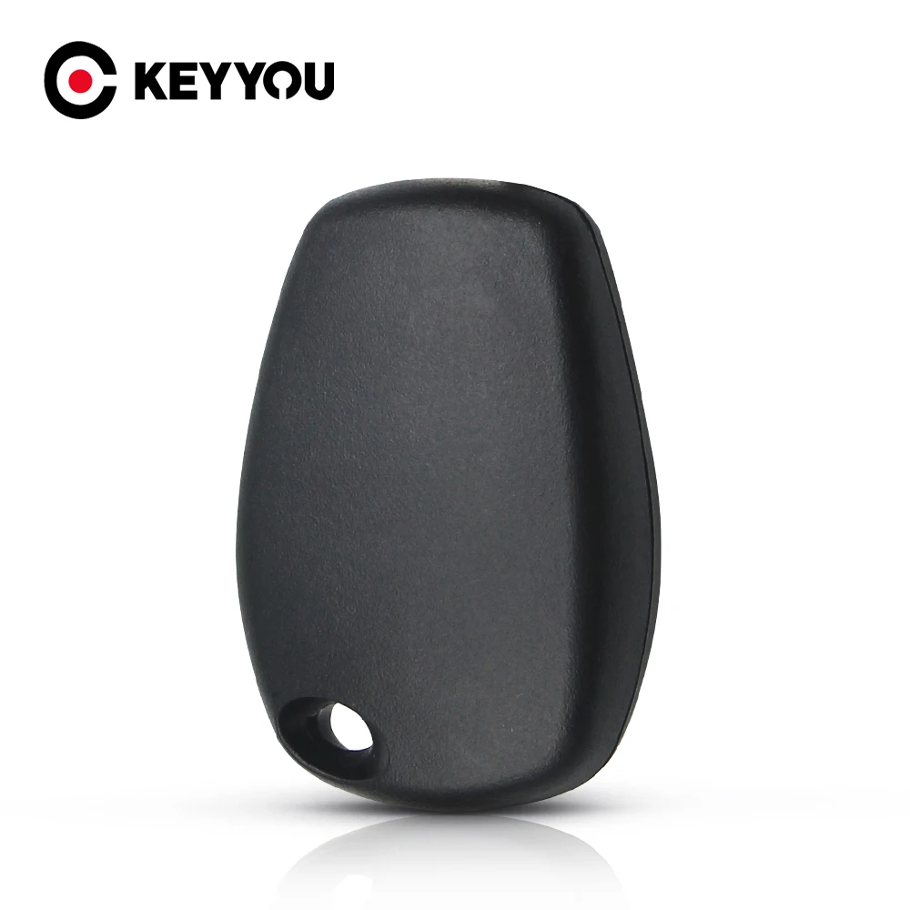 Keyyou 40Xfor Renault Auto Sleutel Shell Zonder Key Blank Blade Geen Knop Vervanging Transponder Key Cover Case Fob Voor renault