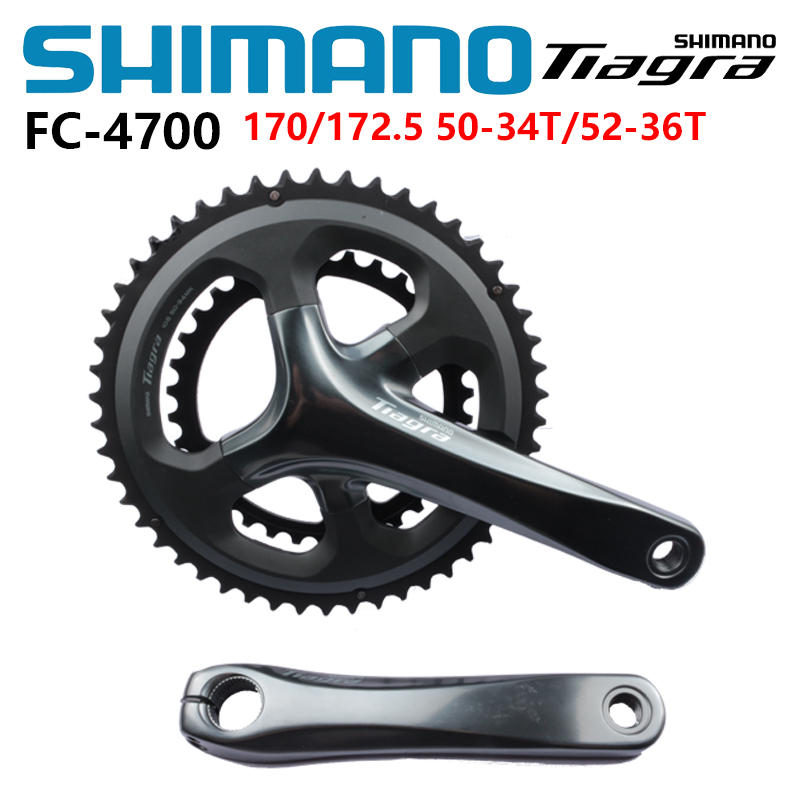 Shimano Tiagra 4700 Crankset 10 Speed road bike 165 170 172.5 175mm 50-34t 52-36t 48-34t bike bicycle accessories