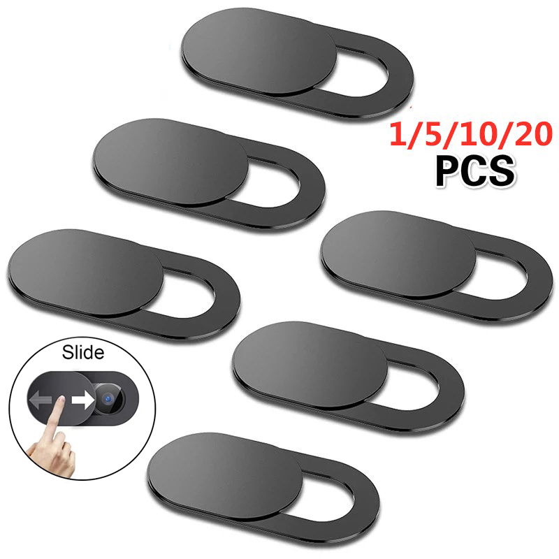 ウェブカメラカバー シャッターマグネットスライダー プラスチックカメラカバー iPad タブレット Web ラップトップ PC カメラ 携帯電話レンズ プライバシーステッカー