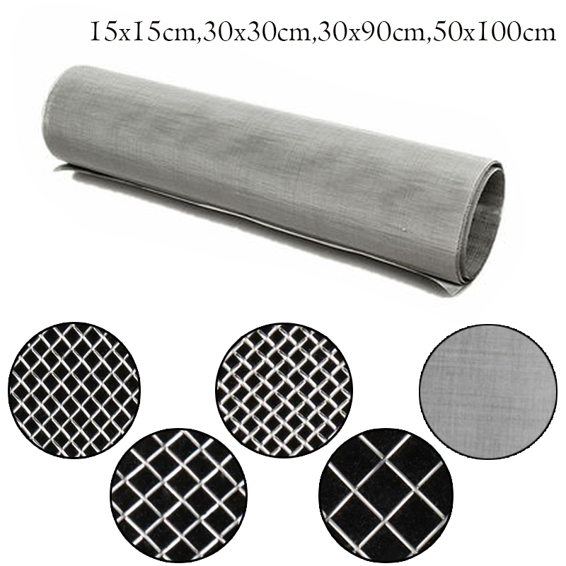 Filtre fin en acier inoxydable 4/30/100/120/200/300/400 mailles, utilisé pour filtrer les revêtements industriels