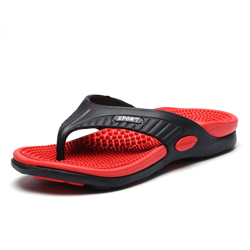MAEDEF sandal jepit untuk pria, sandal pantai mewah musim panas bersirkulasi, sandal jepit bersirkulasi ukuran besar 47