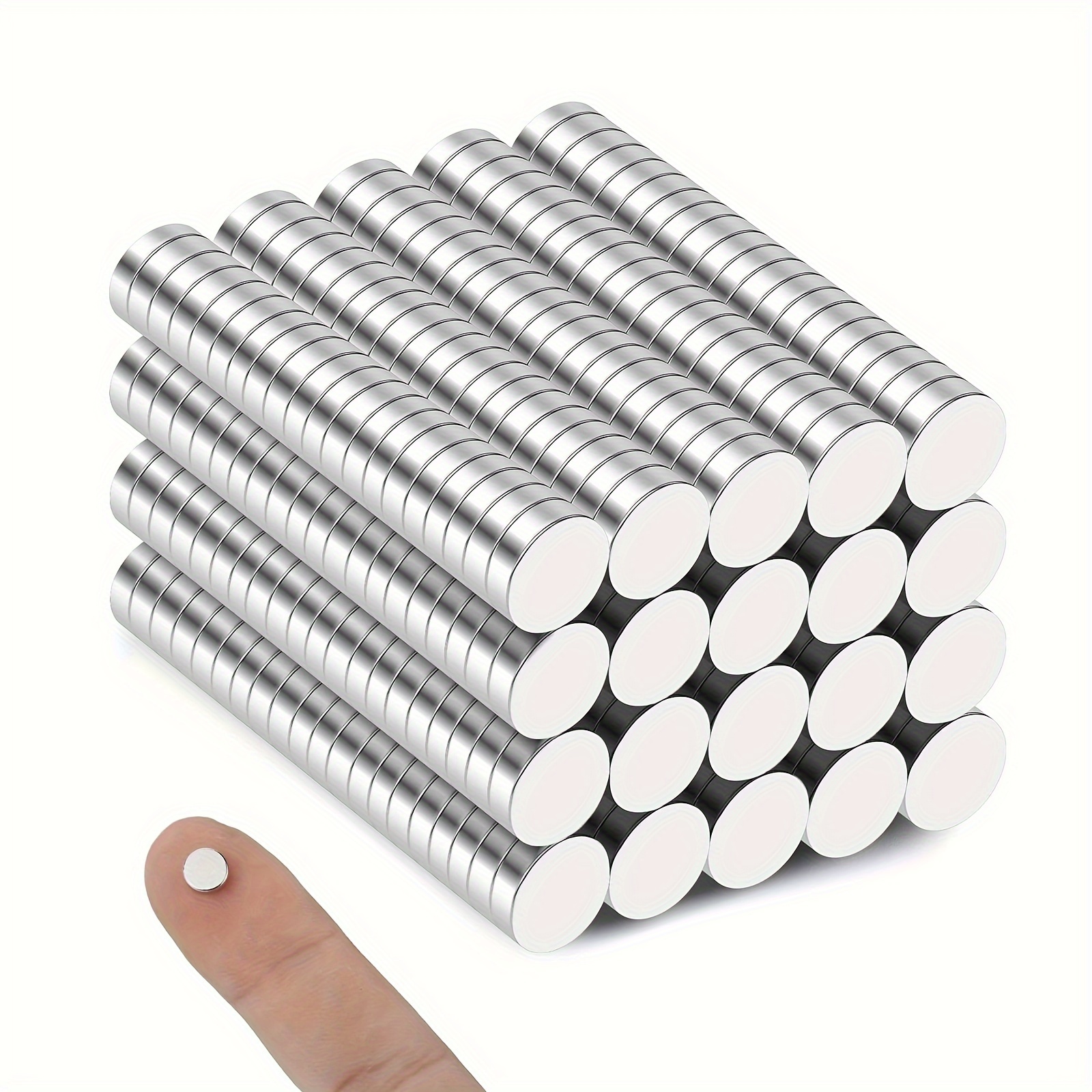 ESHANGE – ensemble d'aimants à disque super puissants, 6x2mm, pour réfrigérateur, bricolage, artisanat scientifique et usage éducatif, forte Force magnétique