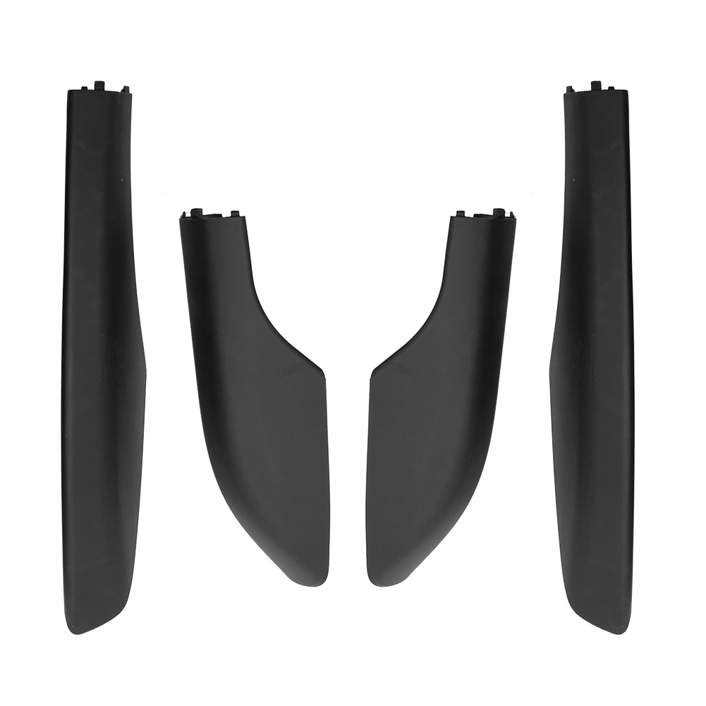 Coque de protection d'extrémité de rail de barre de toit en ABS noir, Toyota Fortuner AN50, AN60, Hilux, SW4, 2004-2012, 2013, 2014, 2015, T1, 4 pièces