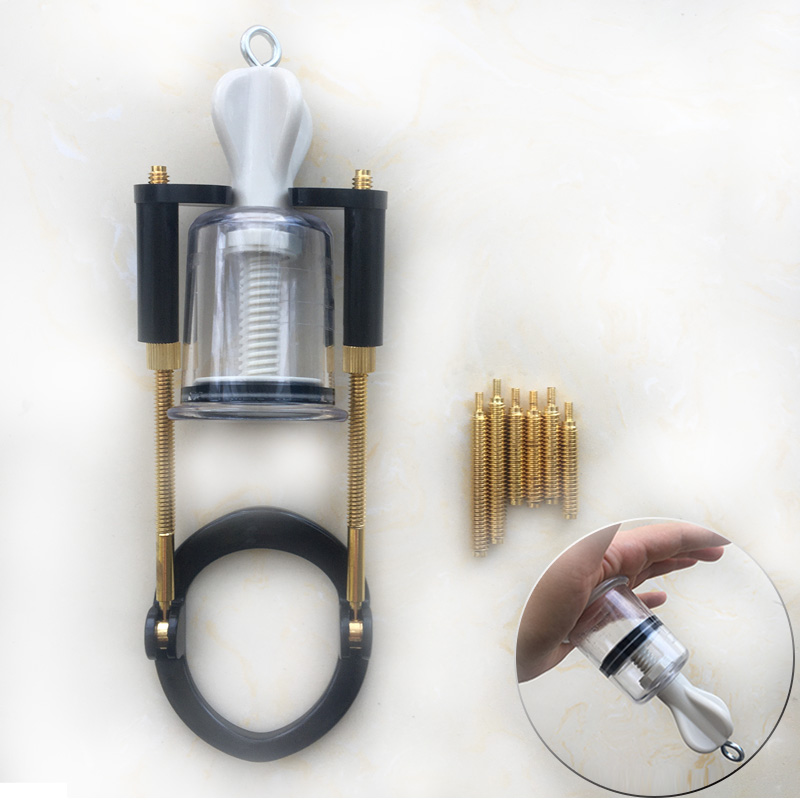 Penise Vergroting Penis Extender Enhancement Apparaat Seksspeeltjes Voor Mannen Mannelijke Lul Trainer Sexy Rand Brancard Pene Pump Sexshop 18