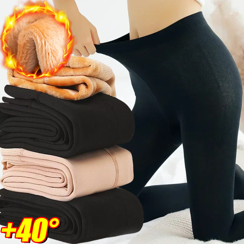 Perneiras térmicas elásticas femininas, meia-calça translúcida, velo feminino, cintura alta, fina, grossa, apertada, quente, sexy, inverno