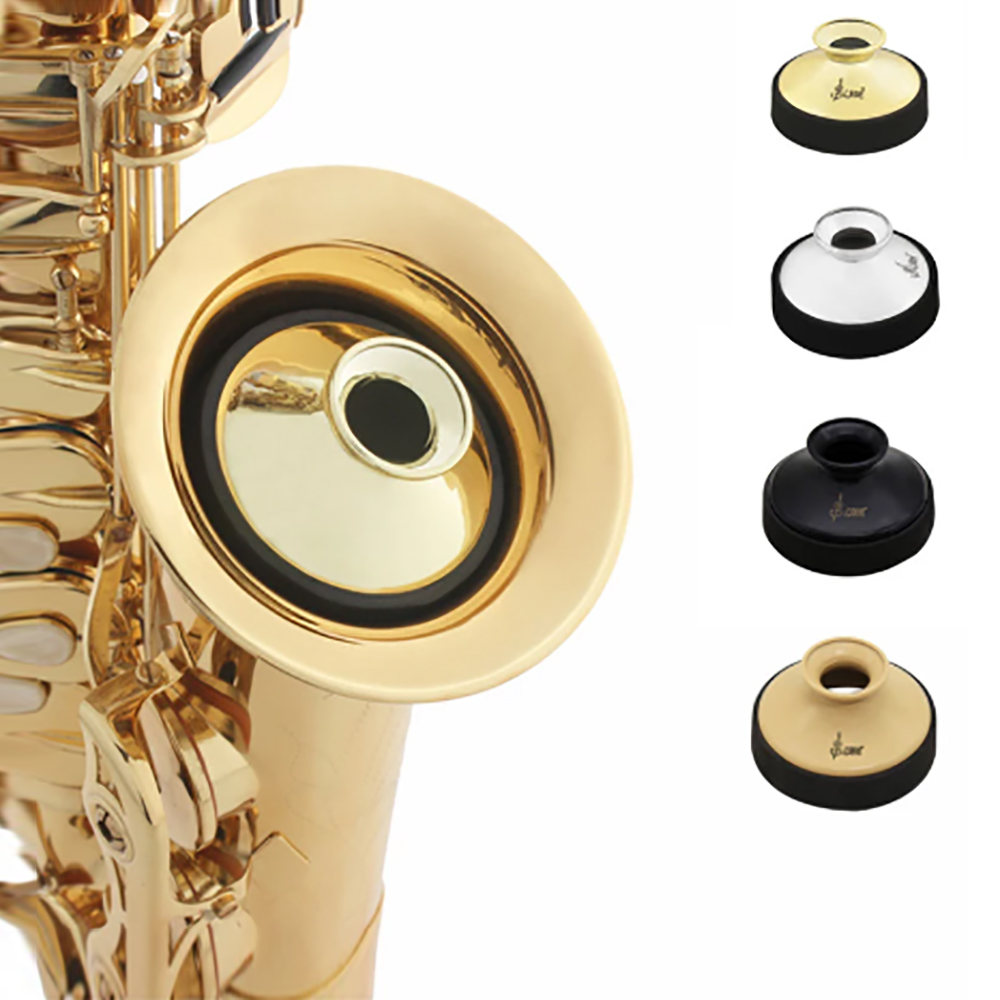 Altsaxophon-Schalldämpfer, hochwertiges Zubehör für Holzblasinstrumente, rund, leicht, ABS-Stummschaltungsdämpfer für Altsaxophon