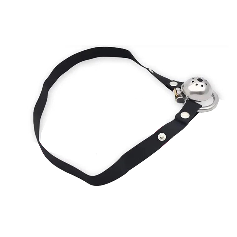Sabuk elastis untuk sangkar kesucian, tali pengikat yang dapat disesuaikan pada alat kesucian pria, sangkar penis dengan cincin, mainan seks untuk penis tanpa sangkar.